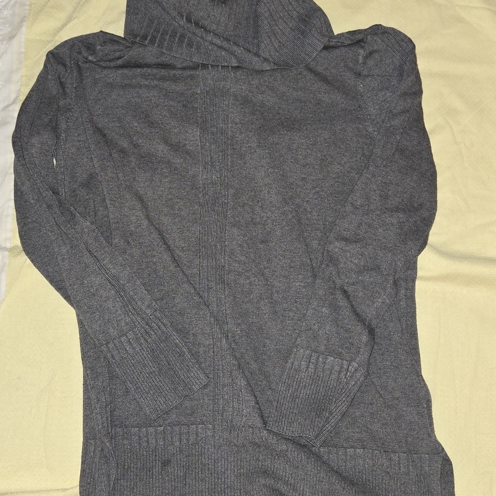 Tribal Charcoal Turtleneck Sweater